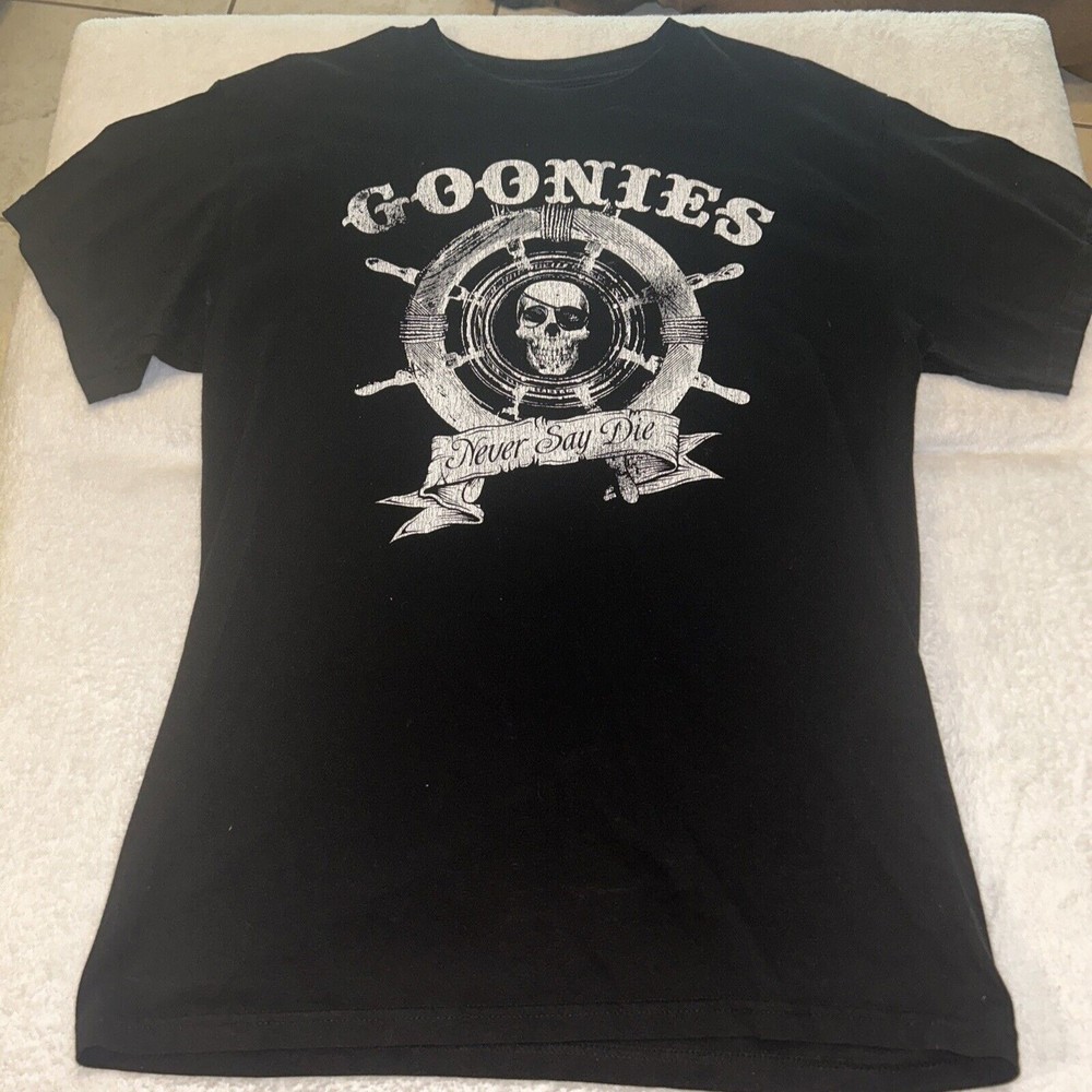 Men's Shirt Casual Short Sleeve  Cotton New Size M The Goonies Wheel Shirt